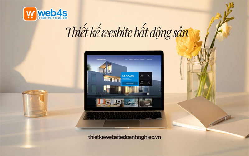 Thiết kế website bất động sản - Thúc đẩy doanh thu hiệu quả