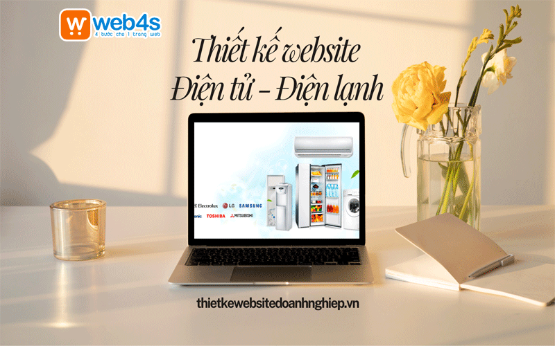 Địa chỉ Thiết kế website Điện tử - Điện lạnh chuẩn SEO, Giá rẻ
