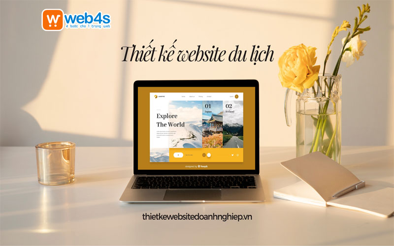 Web4s | Thiết kế website du lịch HIỆN ĐẠI - CHUẨN SEO