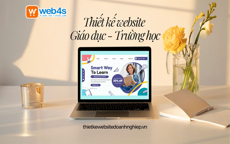 Thiết kế website Giáo dục - Trường học GIÁ RẺ [292k/tháng]