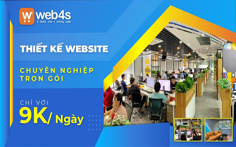 Dịch vụ thiết kế website tại Web4s