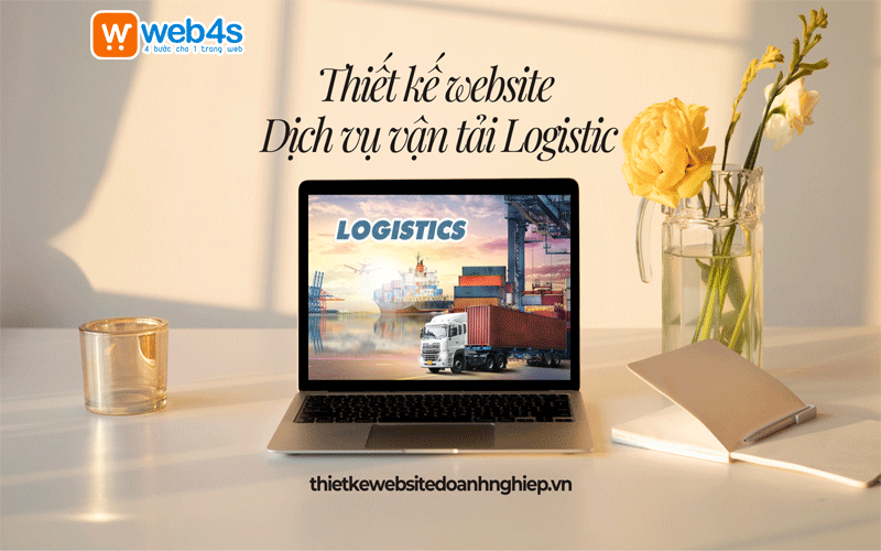 Thiết kế website Dịch vụ Vận tải Logistics chuẩn UI/UX