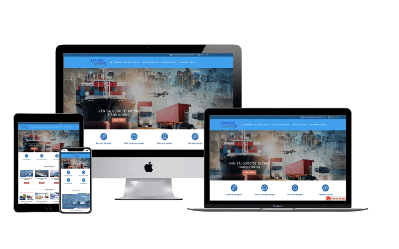 Tính năng chính khi thiết kế website công ty  dịch vụ vận tải, vạn chuyên logistic 