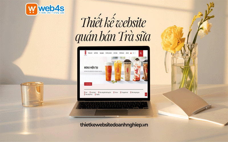 Bỏ túi 8 mẹo Thiết kế website quán Trà sữa cao cấp năm 2023