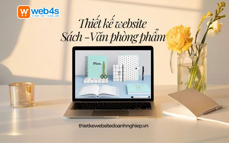 Thiết kế website Sách - Văn phòng phẩm [HIỆN ĐẠI - ĐẸP MẮT]