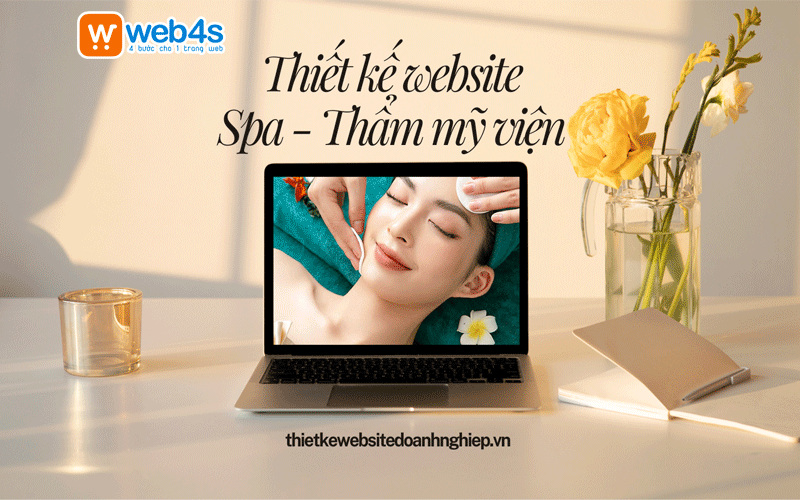 Thiết kế website Spa - Thẩm mỹ viện chuyên nghiệp tại Hà Nội