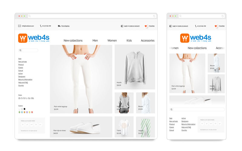 Tips thiết kế web thời trang chuyên nghiệp