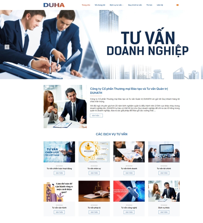 Mẫu website công ty luật 2