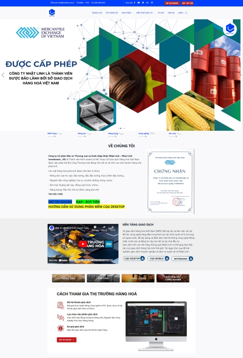 Mẫu website doanh nghiệp 21