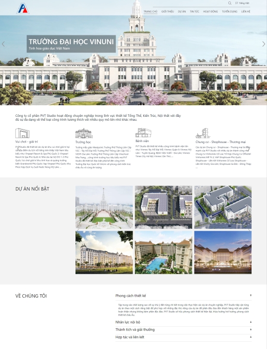 Mẫu website doanh nghiệp 23