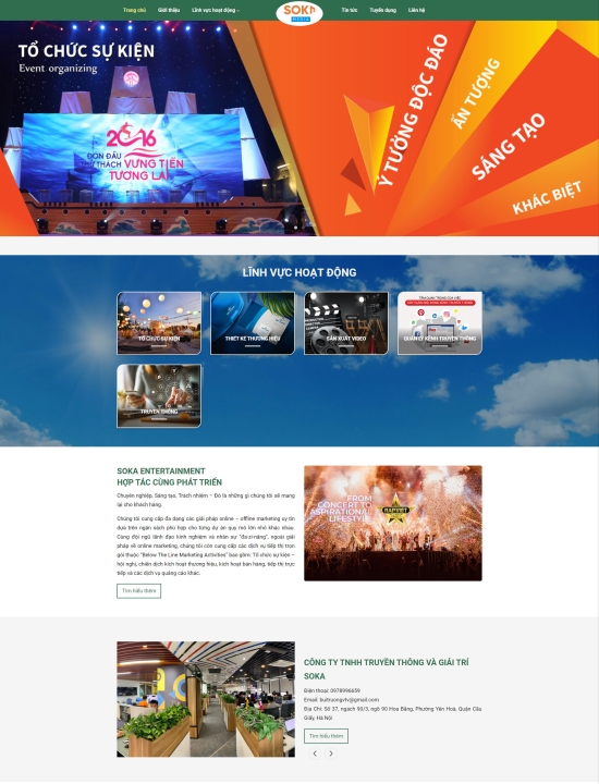 Mẫu website doanh nghiệp 25