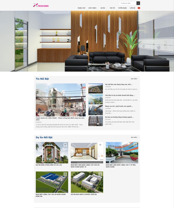 Mẫu website doanh nghiệp 27