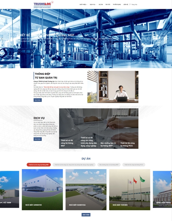 Mẫu website doanh nghiệp 32