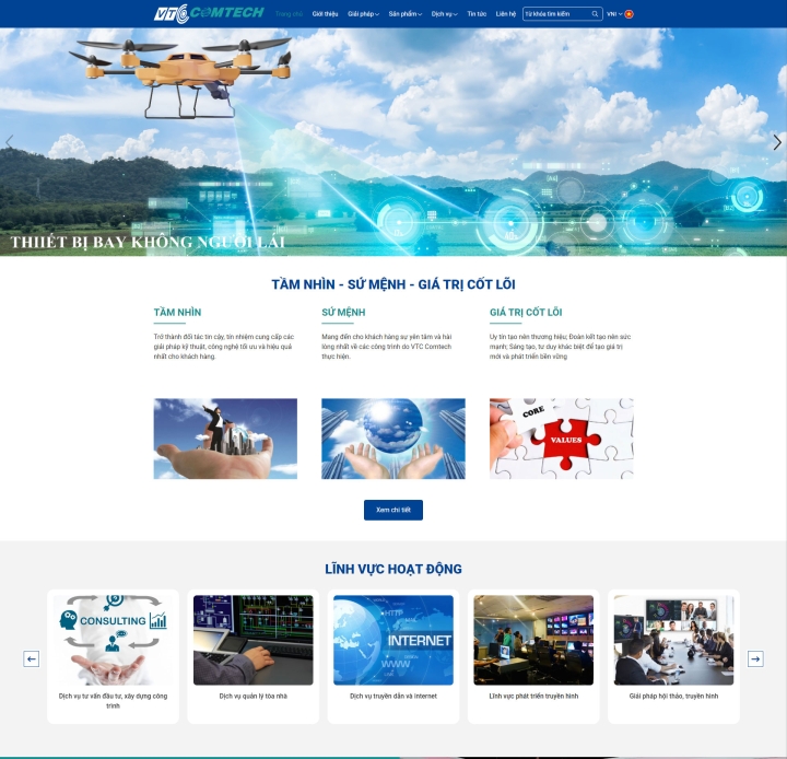 Mẫu website doanh nghiệp 35
