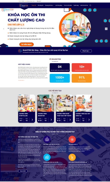 Mẫu website giáo dục - trường học 15