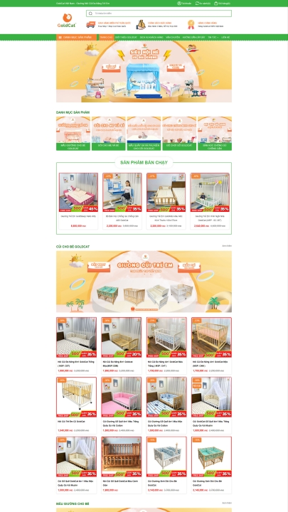 Mẫu website nội thất 6