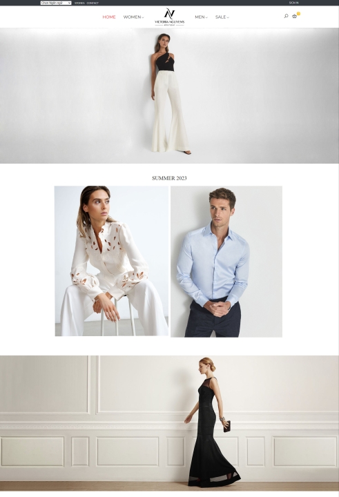 Mẫu website thời trang 7