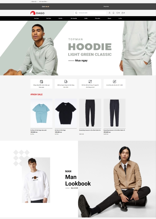 Mẫu website thời trang 4