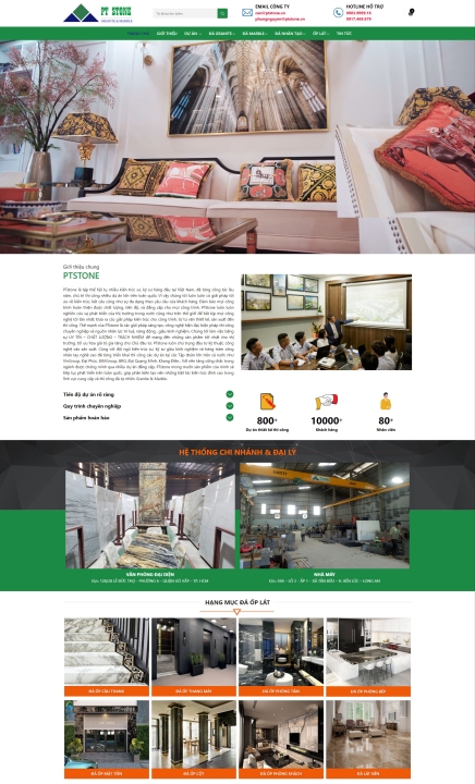 Mẫu website xây dựng 6